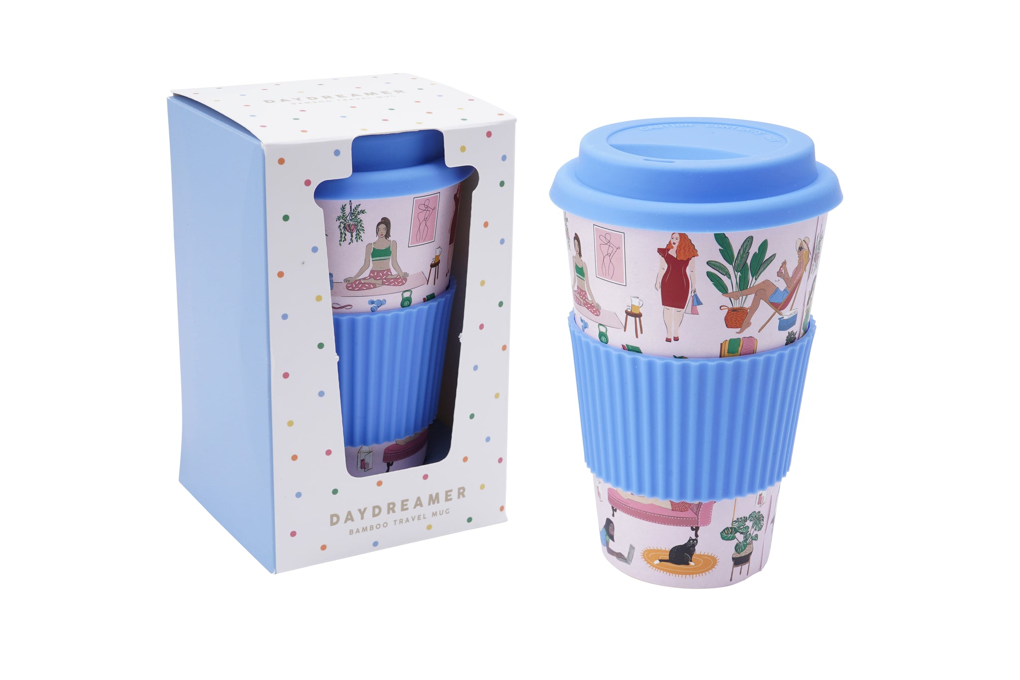 Daydreamer Bamboo Travel Mug