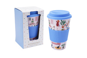 Daydreamer Bamboo Travel Mug