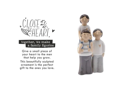 Close At Heart|Grandad Dad & Son Figure