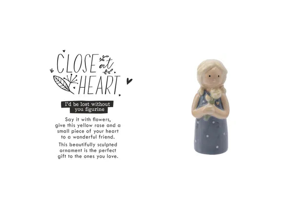 Close At Heart | Friendship Flower Girl Figurine
