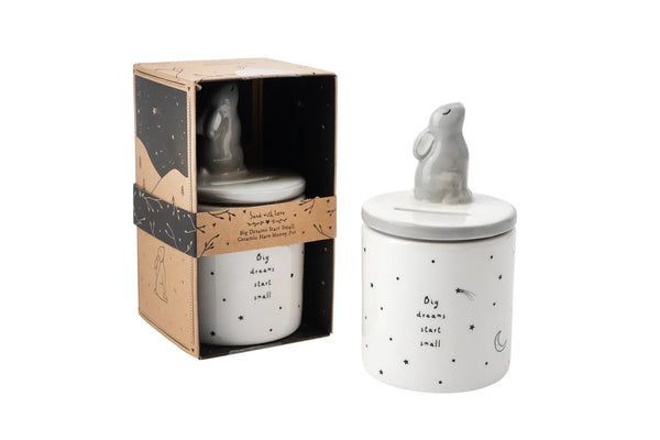 Send With Love | Ceramic Hare Money Pot