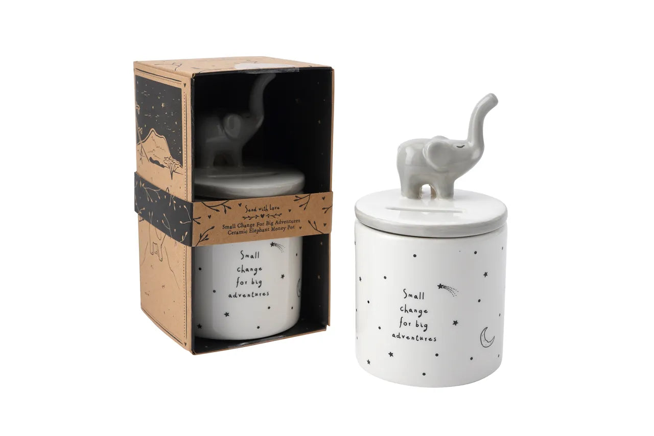 Send With Love | Ceramic Elephant Money Pot