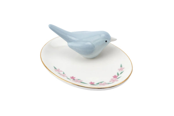 The Flower Market | Bird Ring Holder Dish