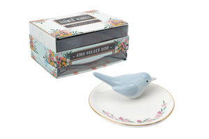 The Flower Market | Bird Ring Holder Dish