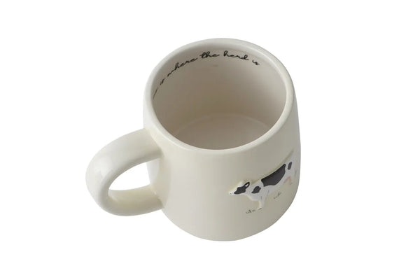 Bramble Farm | Cow | Stoneware Mug