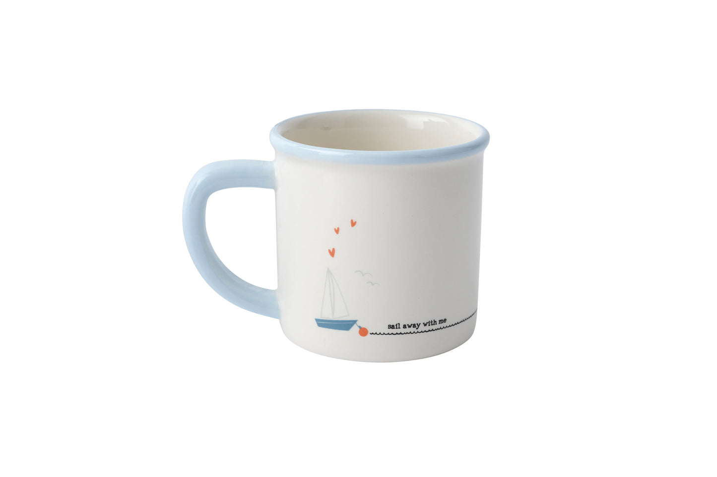 Just Smile 'Sail Away With Me' Stoneware Mug