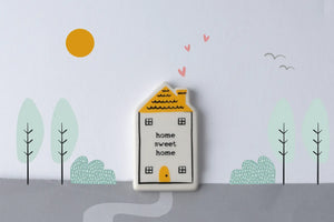 Just Smile 'Home Sweet Home' House Ceramic Token