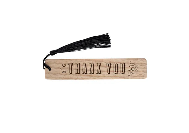 Oak Bookmark | A Big Thank You For All You Do