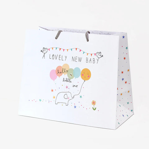 "A Lovely New Baby" | Belly Button | Tote Gift Bag