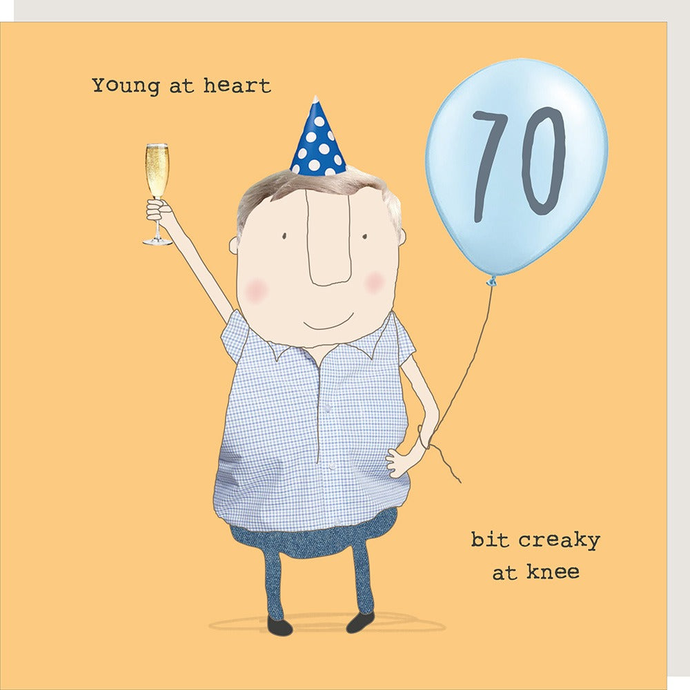 Rosie Made A Thing | Creaky 70 | Birthday Card