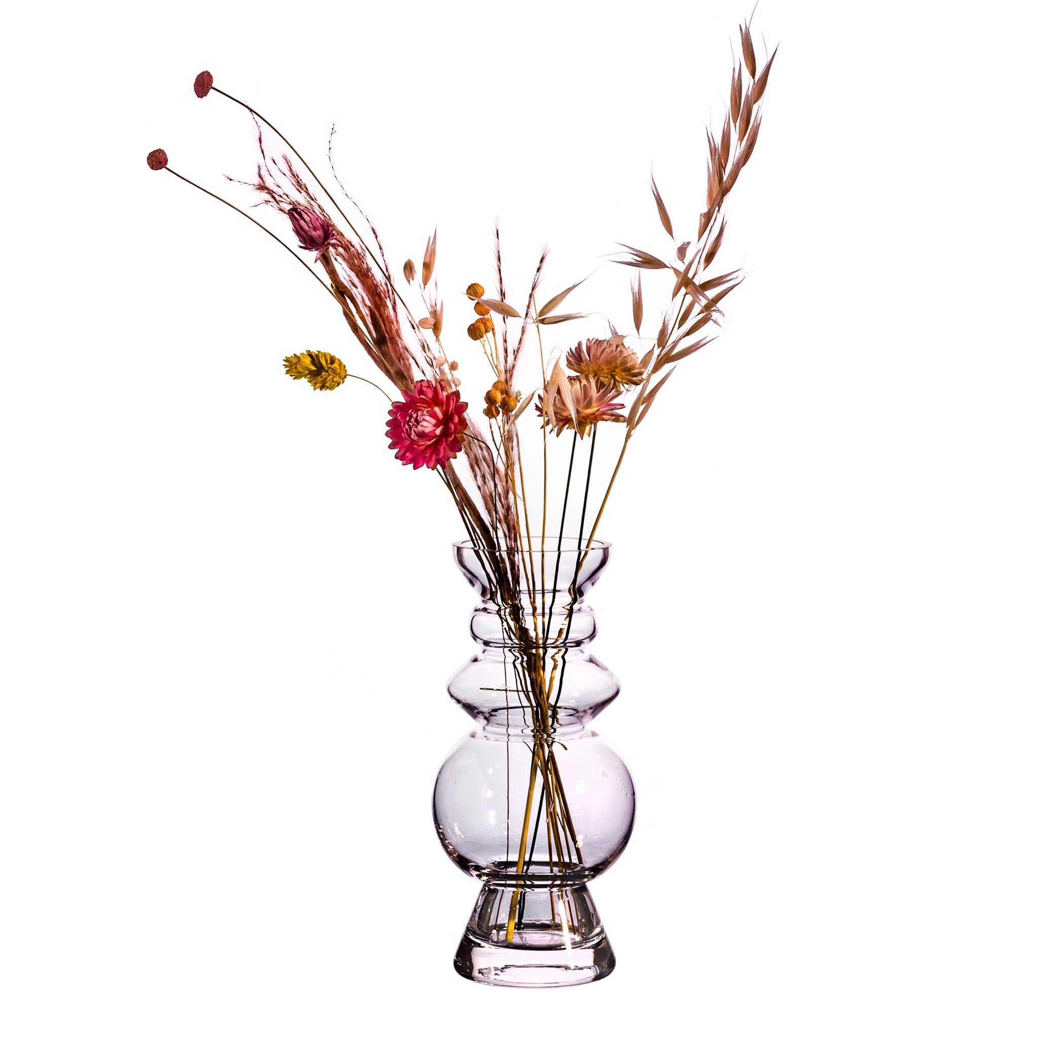 Selina Glass Vase Clear