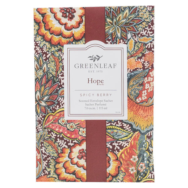 Greenleaf Large Scented Sachet | Hope