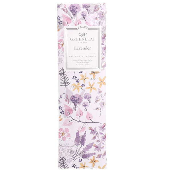 Greenleaf Slim Scented Sachet | Lavender