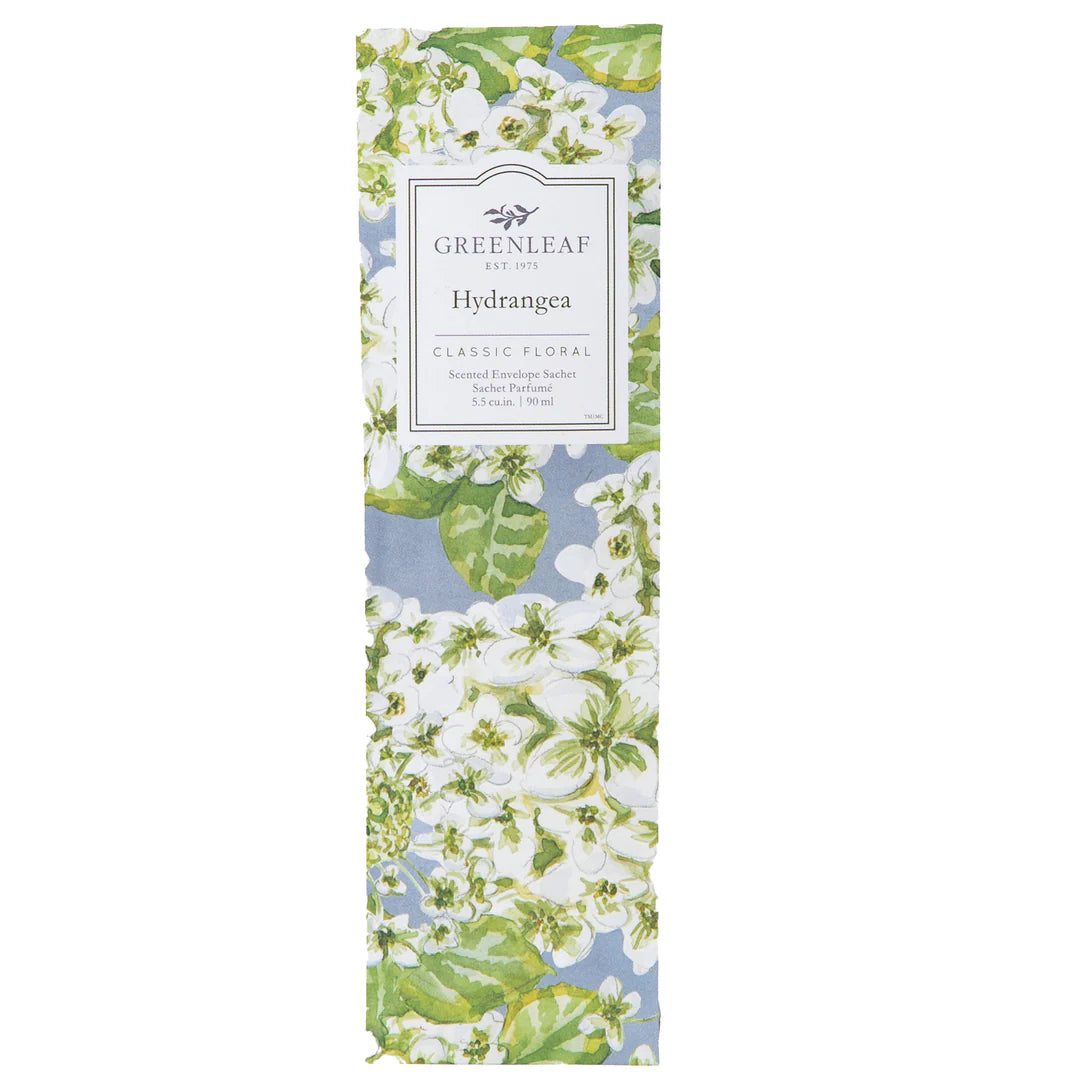 Greenleaf Slims Scented Sachet | Hydrangea
