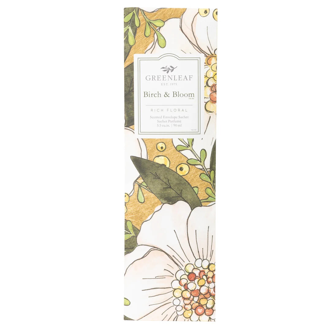 Greenleaf Slims Scented Sachet | Birch Bloom