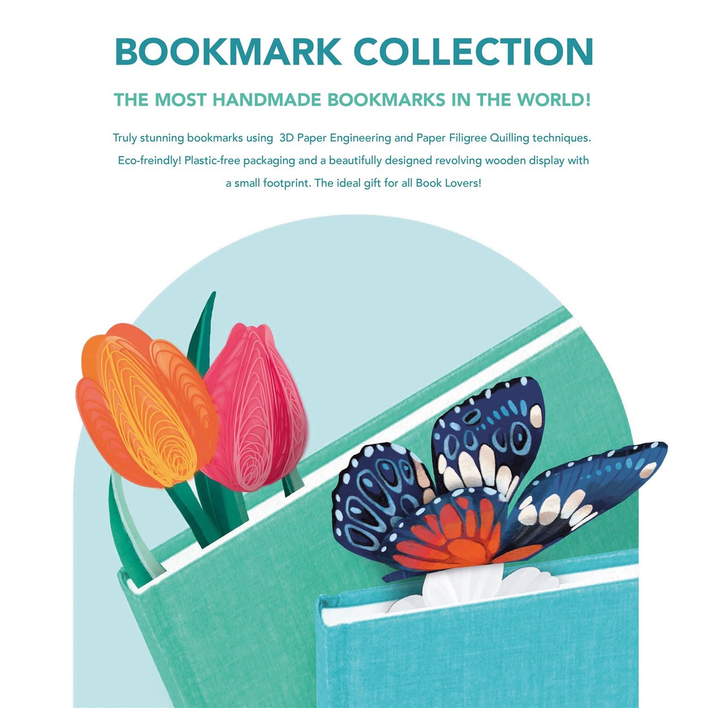 Origamo 3-D Bookmark | Butterfly