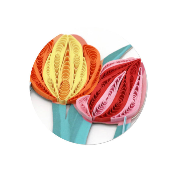 Origamo 3-D Bookmark | Tulips