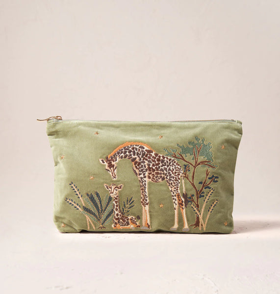 Giraffe Mother & Baby Everyday Pouch