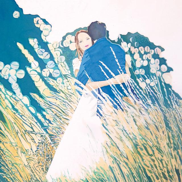 Green Pebble | Love | Greeting Card