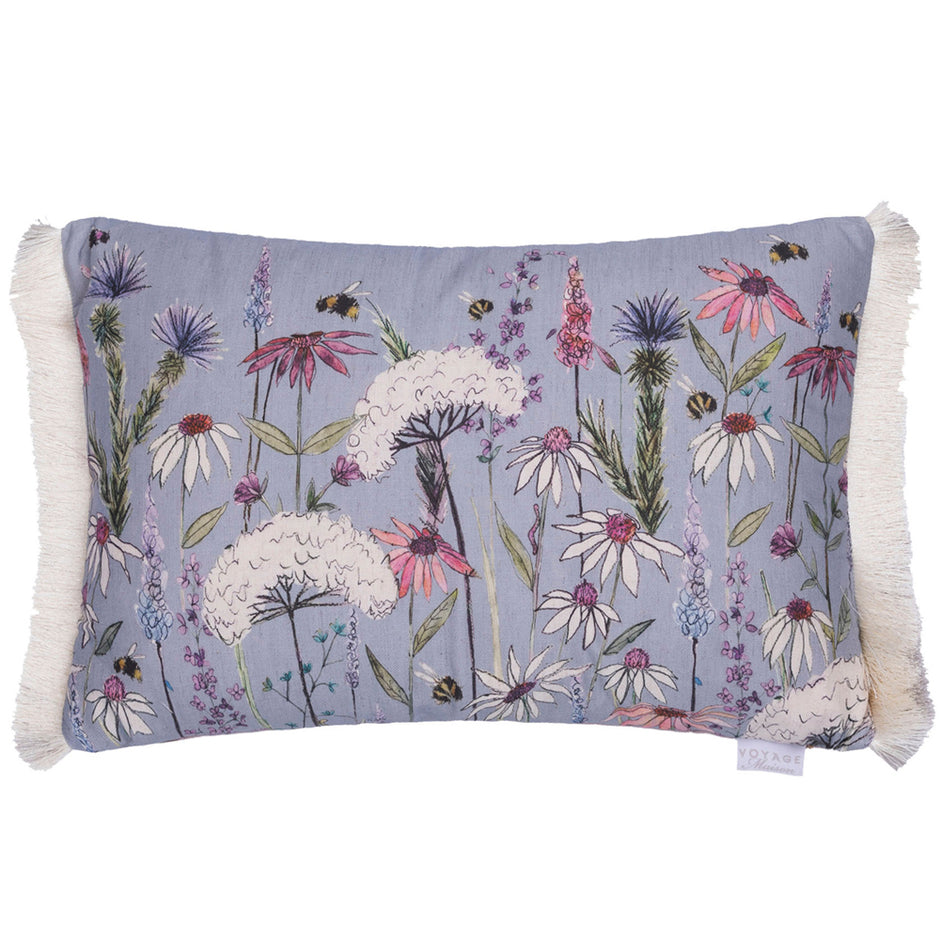 Voyage Maison | Hermione Printed Feather Cushion | Bluebell