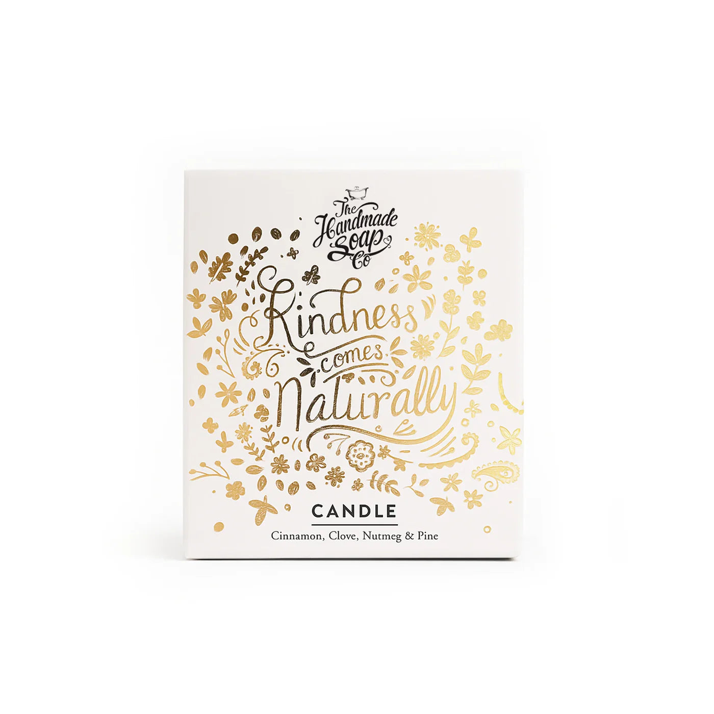 The Hand Made Soap Company | Limited Edition Soy Candle | Cinnamon, Clove, Nutmeg + Pine | 160g