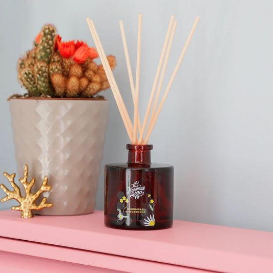 The Handmade Soap Company | Reed Fragrance Diffuser | Lemongrass & Cedarwood