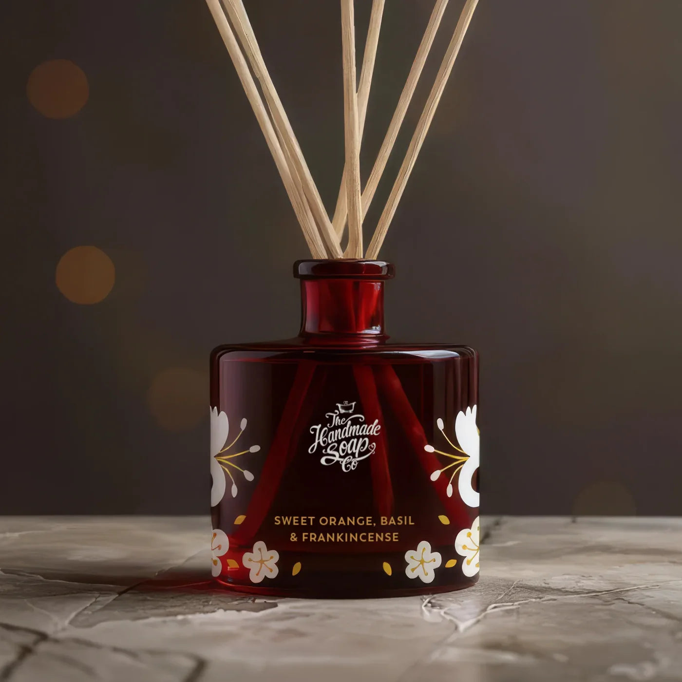 The Handmade Soap Company | Reed Fragrance Diffuser | Lemongrass & Cedarwood
