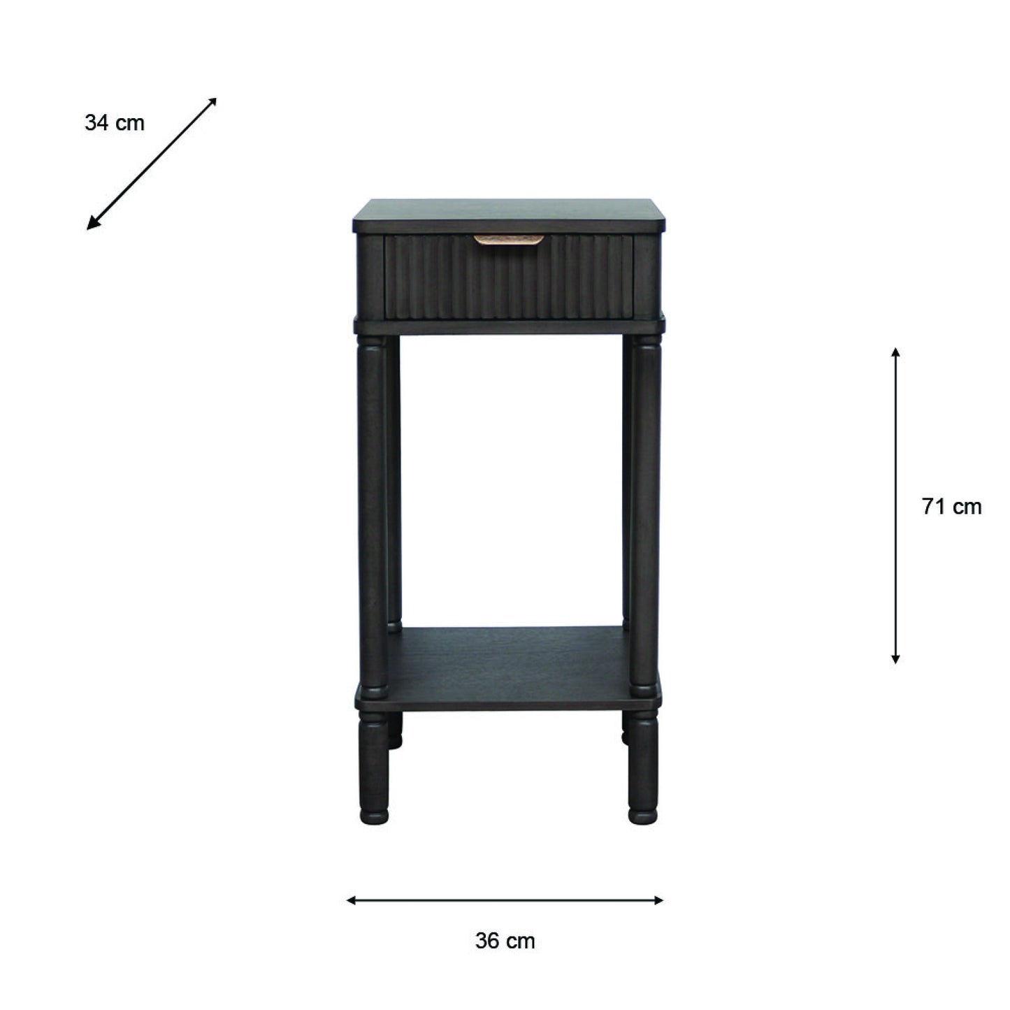 Harman 1 Drawer Accent Table