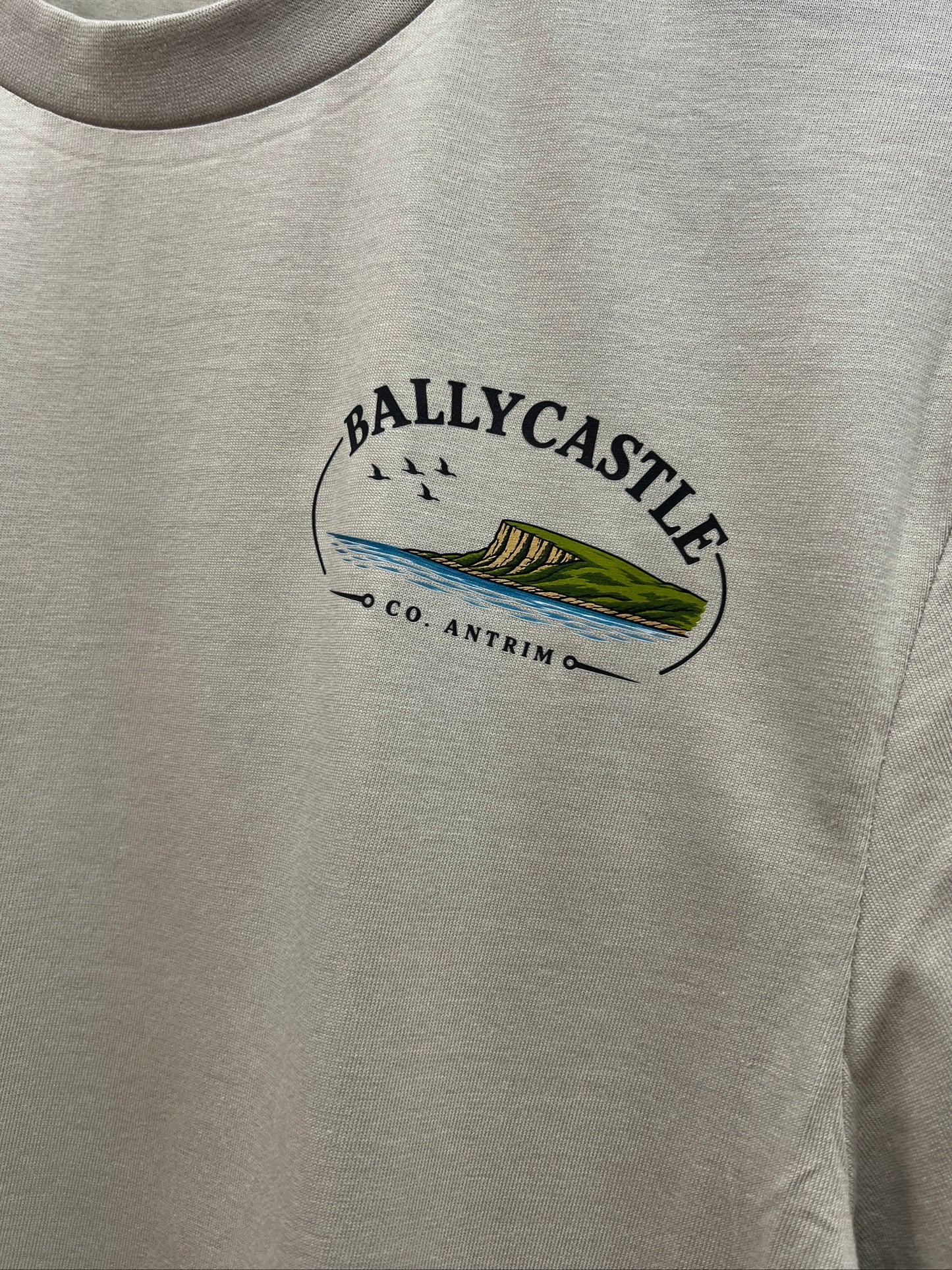 Ballycastle Pubs T-shirt | Stone