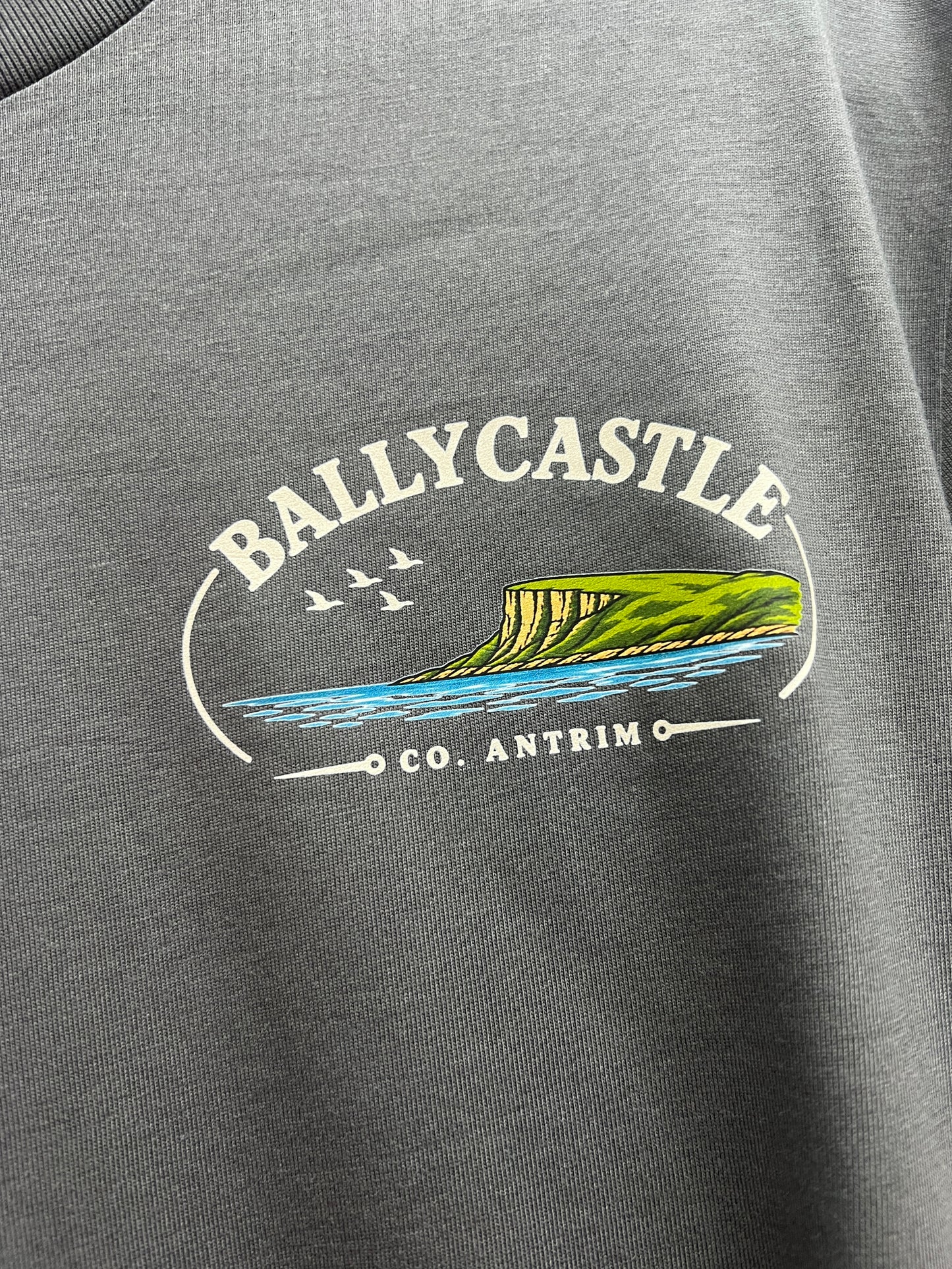 Ballycastle Pubs T-shirt | Grey