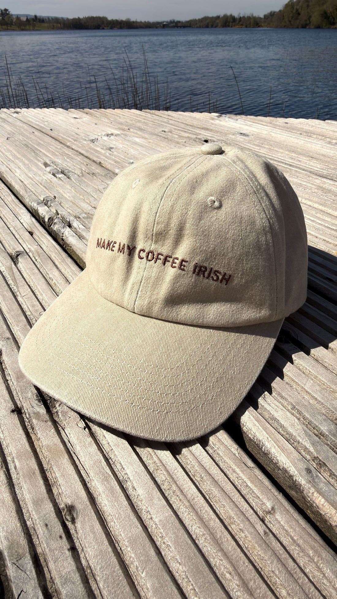 Make My Coffee Irish Cap