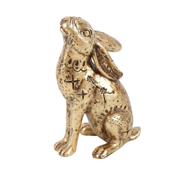 Mystical Midnight Hare Ornament