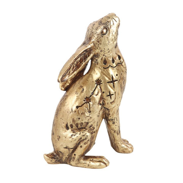 Mystical Midnight Hare Ornament