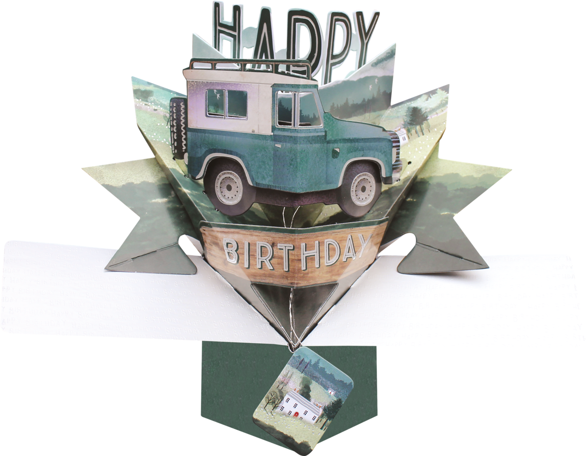 Popup | Birthday| 4x4 SUV