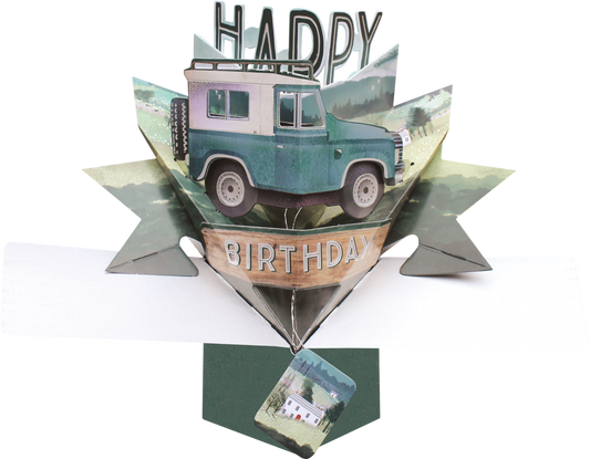 Popup | Birthday| 4x4 SUV