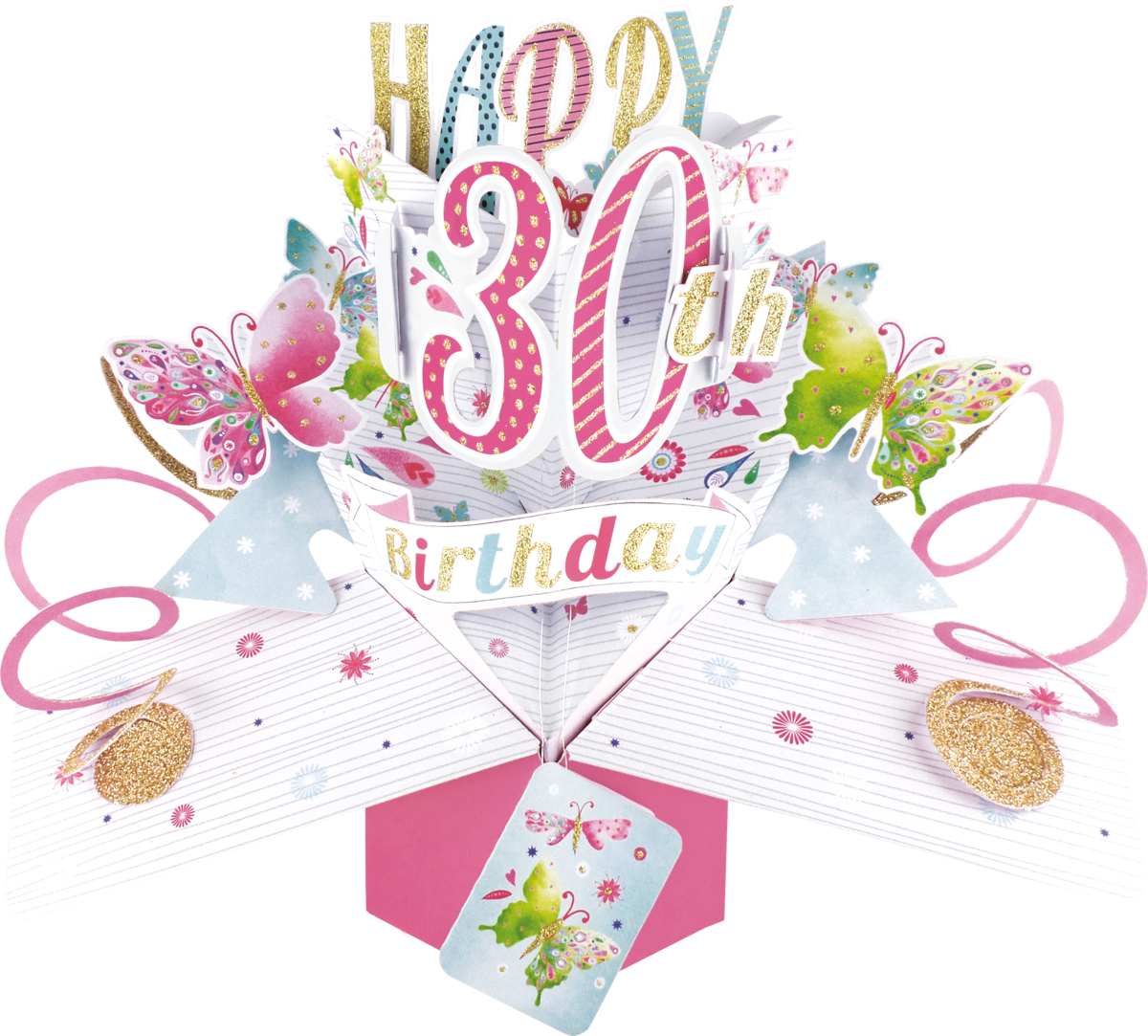 Second Nature Pop Ups | 30th Birthday | Butterflies