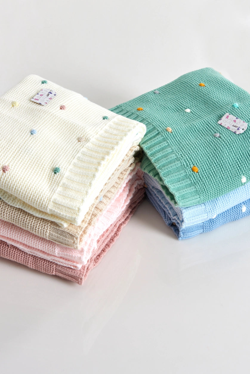 Baby Blanket | Cobalt Blue | 90 x 90cm