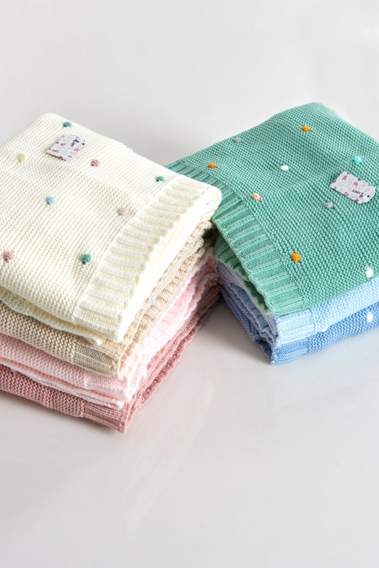 Baby Blanket | Cobalt Blue | 90 x 90cm
