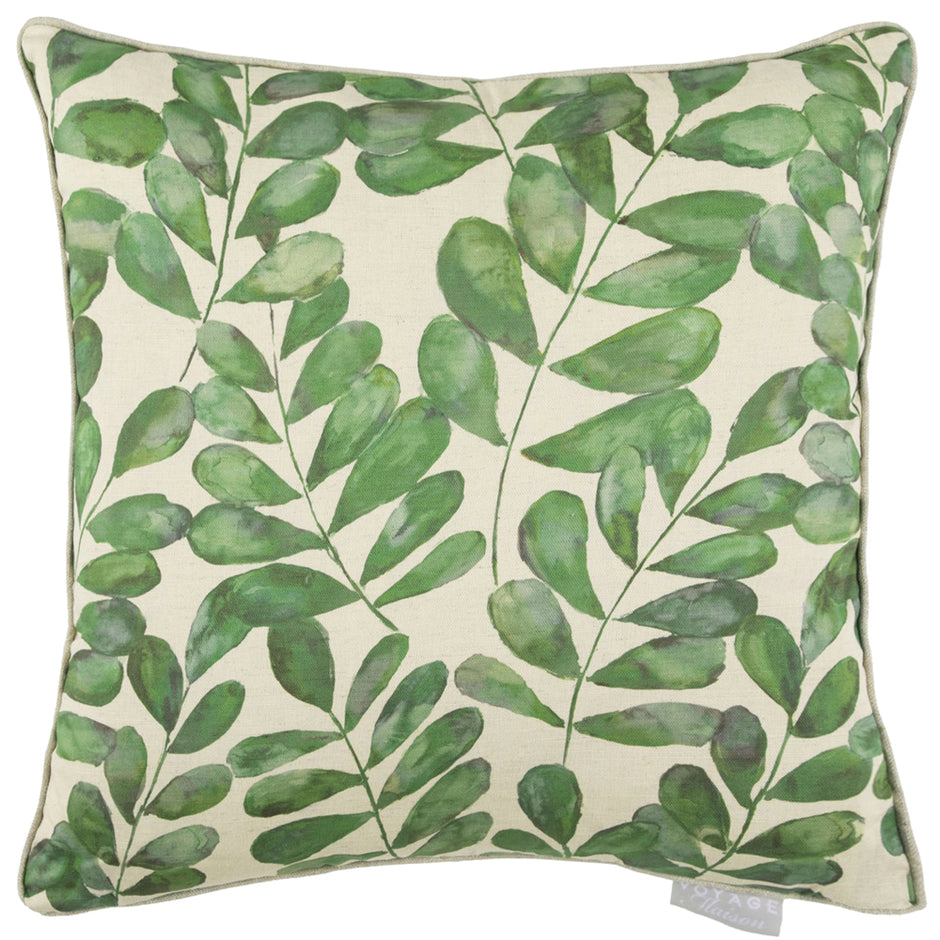 Voyage Maison | Rowan Printed Feather Cushion | Apple