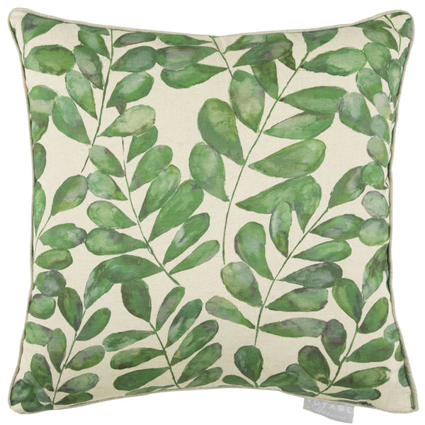 Voyage Maison | Rowan Printed Feather Cushion | Apple