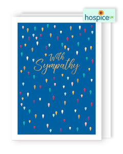 Sympathy Card | Multicolored Raindrops