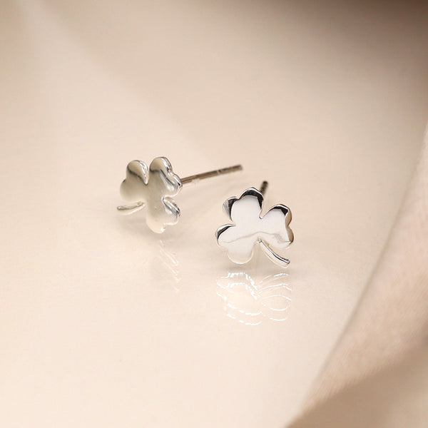 Shamrock | Sterling Silver Earrings