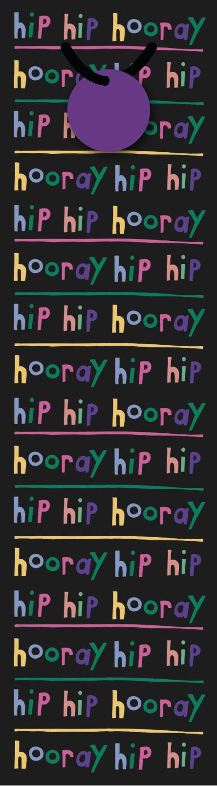 Hip Hip Hooray Bottle Bag