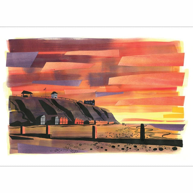 Green Pebble | Cliffside Sunset
