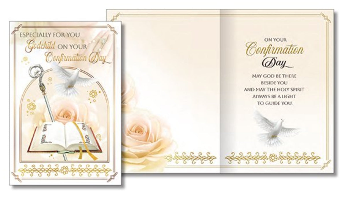 Confirmation Card Symbolic | Godchild