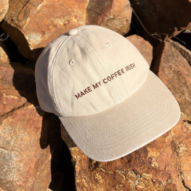 Make My Coffee Irish Cap