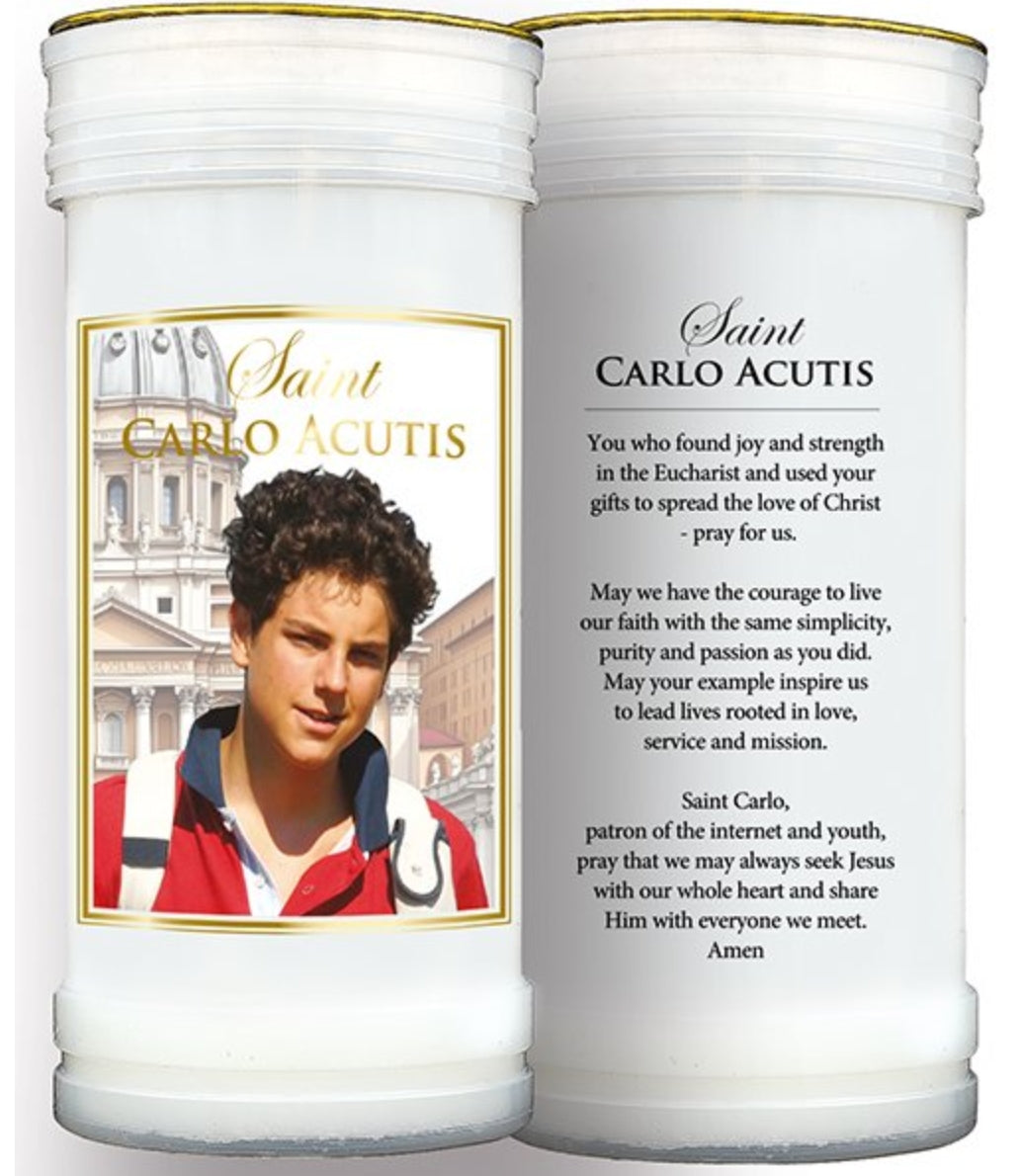 Pillar Candle | Carlo Acutis