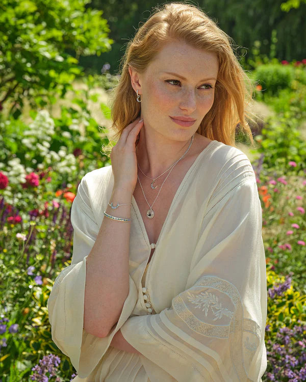 Swallow Spirit Guide Pendant Necklace | Silver