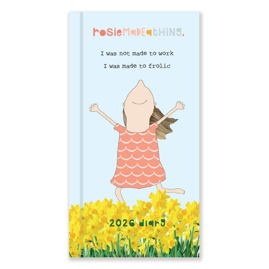 Rosie Made A Thing Slim Diary 2026