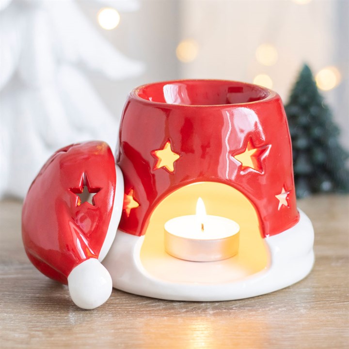 Red Christmas Santa Hat Oil/Wax Burner